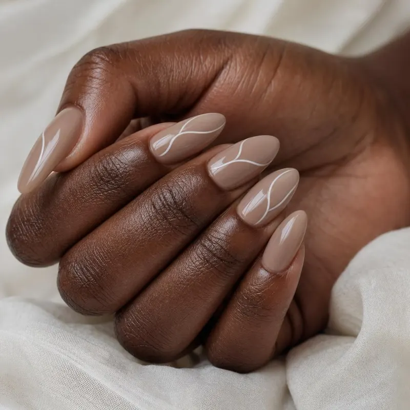 Nude with line art — Bondique system